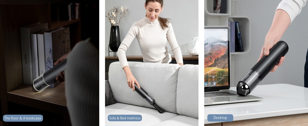 Baseus A3lite Car Vacuum Cleaner Black