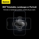 Baseus Steel Cannon pro   Solar Electric   Car Mount Black