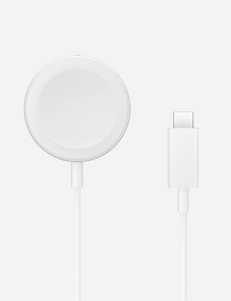 Bazic GoCharge USB-C to Watch Charger Cable 1M - White