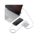 Bazic GoPort Retrek 1-Port USB-C & Built-In USB-C Cable 35W GaN - White