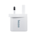 Bazic GoPort Velox 1-Port USB-C and 1- Port USB-A 35W PD Wall Charger - White