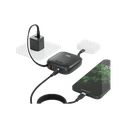 Bazic GoPower Fusion 4 in 1 Power Bank With Build in USB-C And Lightning Cable 10000mAh - Truffle