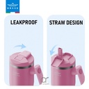 Brave Rotating Handle 24H Cold & 12H Hot Retention Leak-Proof 1200mL Pink