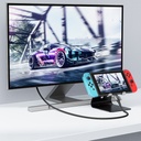 C1-10 USB-C to HDTV aluminum alloy connectors HD video cable - Black