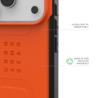 CIVILIAN IPHONE 17 PRO CASE ORANGE