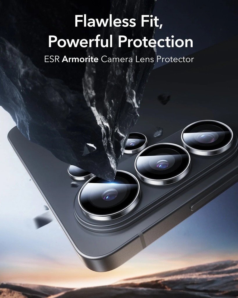ESR Galaxy S26 Ultra Armorite Camera Glass Protectors (Clear)