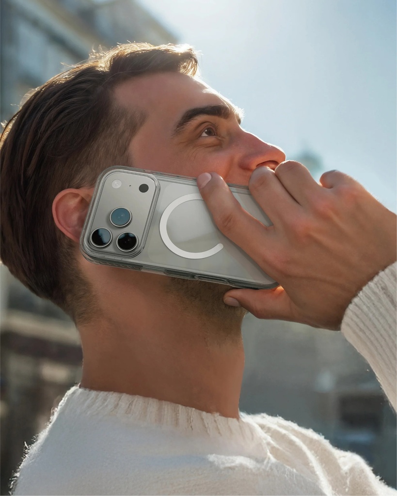 AMAZINGTHING TITAN PRO MAGSAFE DROP PROOF CASE FOR IPHONE 17 PRO MAX 6.9 (Color: CLEAR)