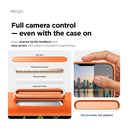 Elago iPhone 17 Pro Max Magnetic Silicone Case (Camera Control Key Included)