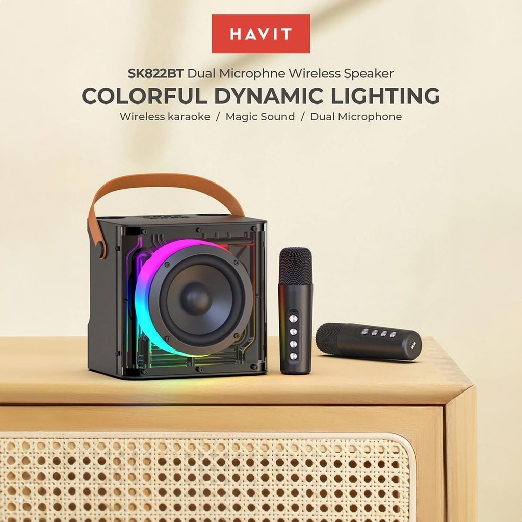 Havit Audio series-Bluetooth speaker SK822BT BLK