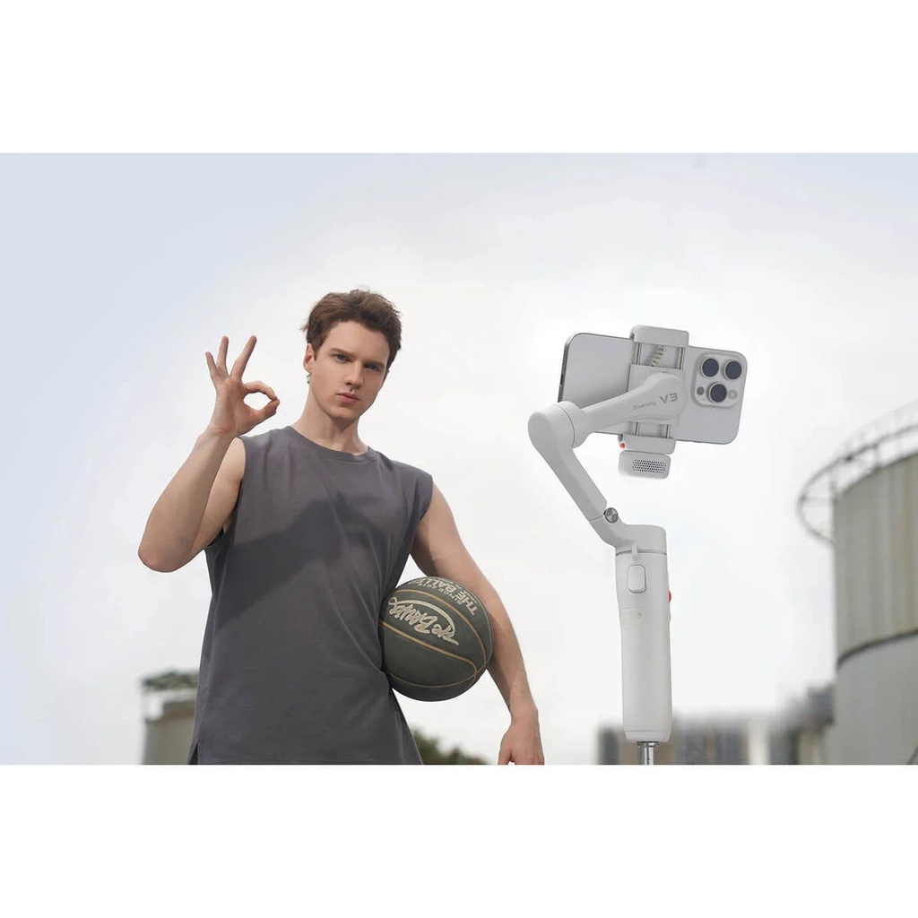 Hohem Smart Selife Tripod Gimbal iSteady V3 white