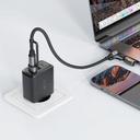 J5 multi-function charging data cable USB-A+ USB- C+ LED light
