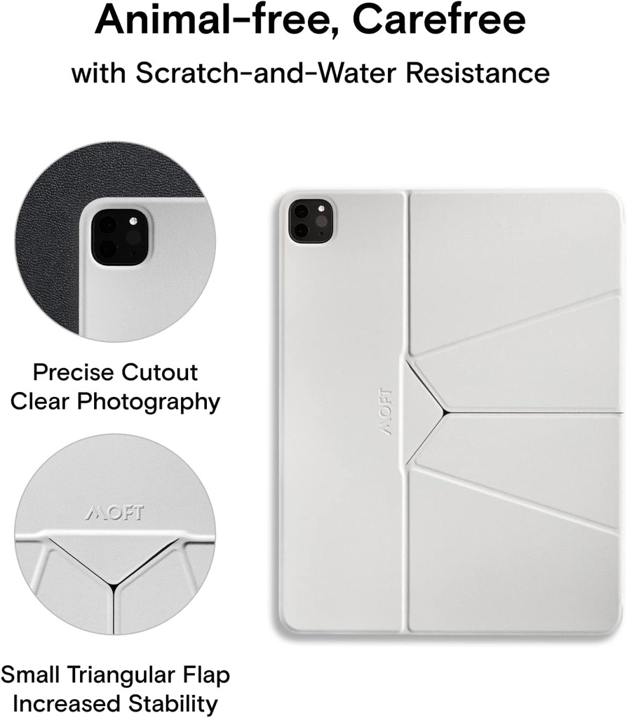 MOFTMS026-1-12.9-WDGY-1 Snap Folio Stand 12’ - Misty Cove