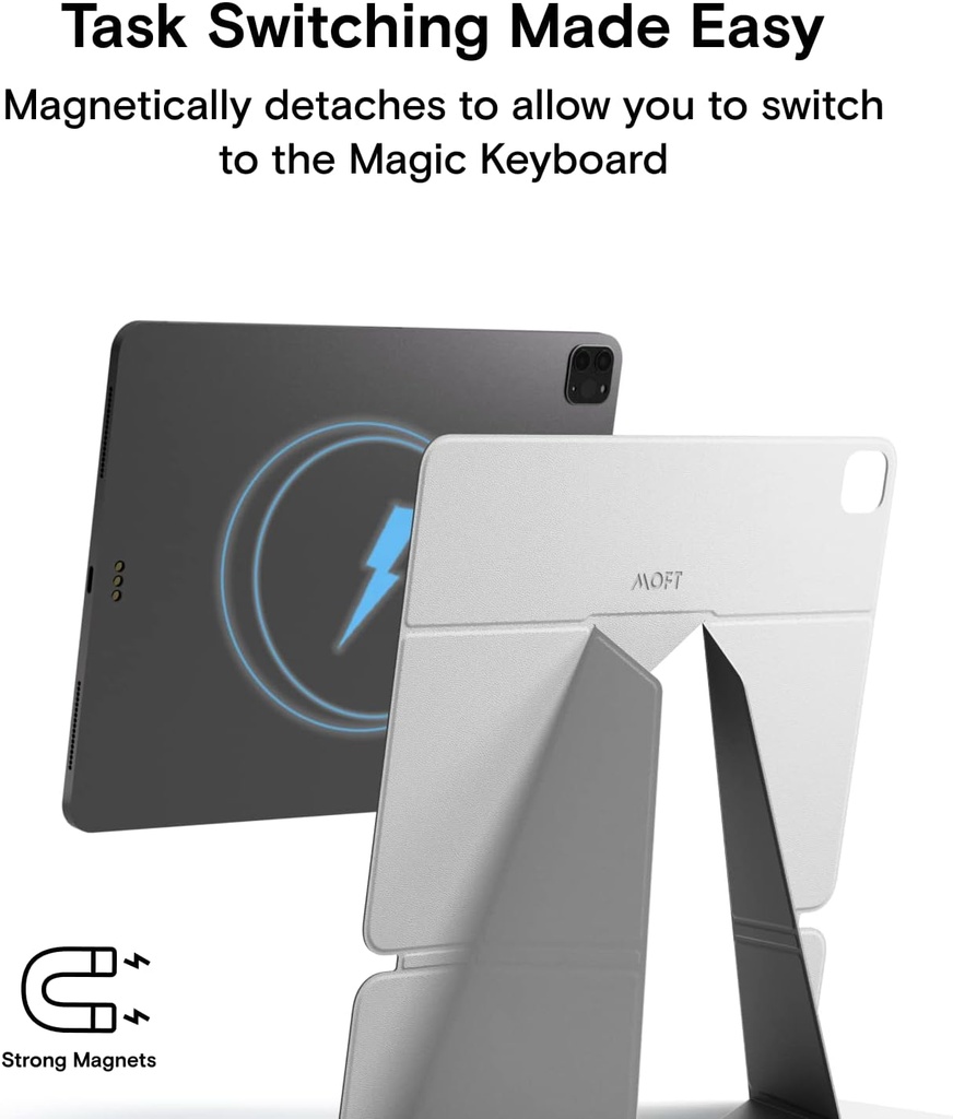 MOFTMS026-1-12.9-WDGY-1 Snap Folio Stand 12’ - Misty Cove