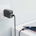 AceFast C15-03 USB-C to USB-C zinc alloy digital display braided charging data cable