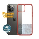 PanzerGlass Clear Case for iPhone 12 Pro Max - mandarin red