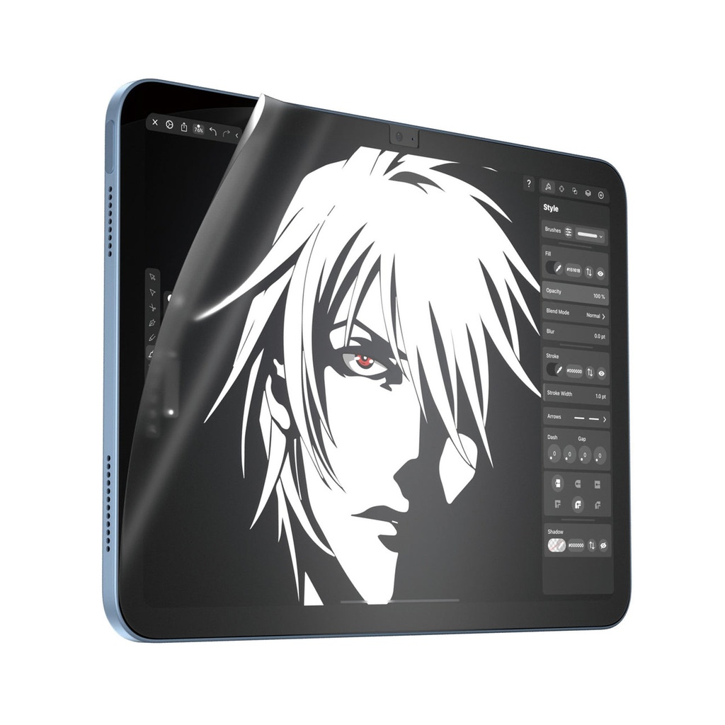PanzerGlass Graphic Paper Screen Protector iPad 10.9" (2022) - Paper Feel | Ultra-Wide Fit
