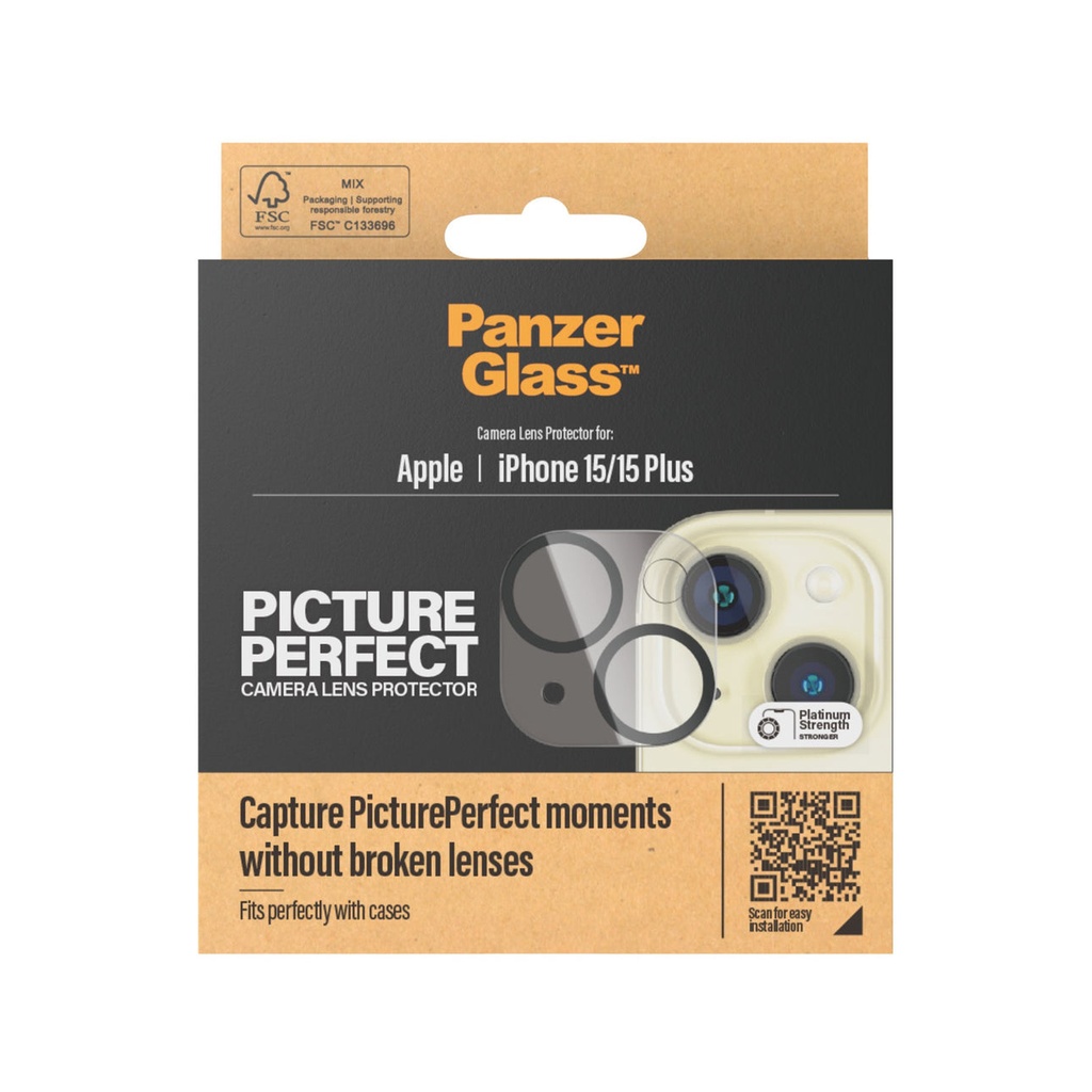 PanzerGlass iPhone 2023 Picture Perfect  6.1" | 6.7"