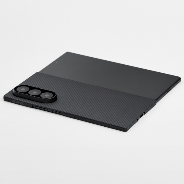 Pitaka Ultra-Slim Case for Galaxy Z Fold7 Sunset (Black)