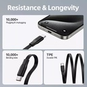 Powerlink YoYo Series 3.3ft / 1.0M USB-C Cable black