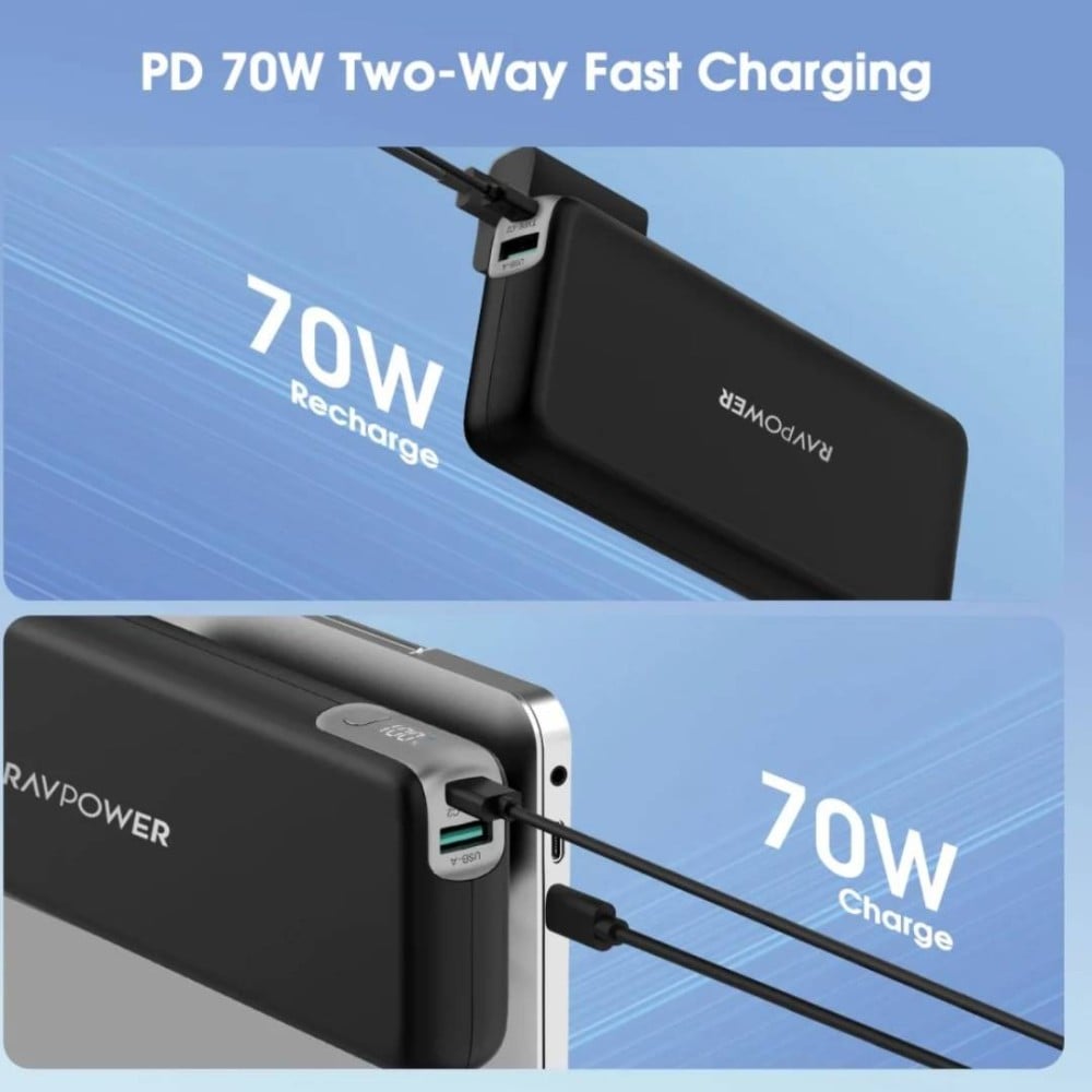 RAV RP-PB201pro 20000mAh 70W PD