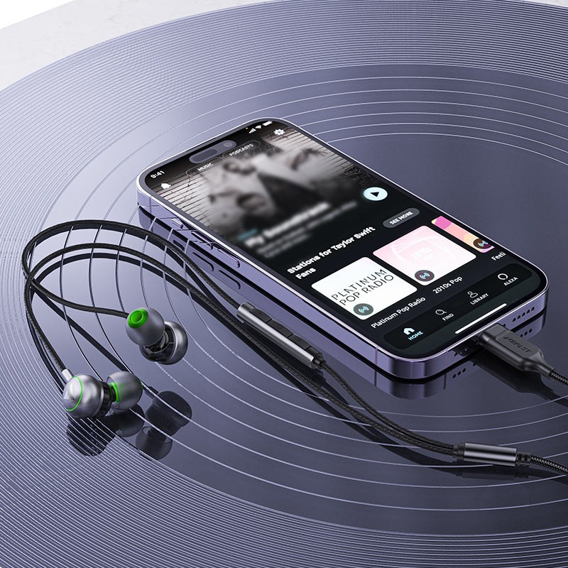 AceFast L5 USB-C in-ear wired earphones with mic