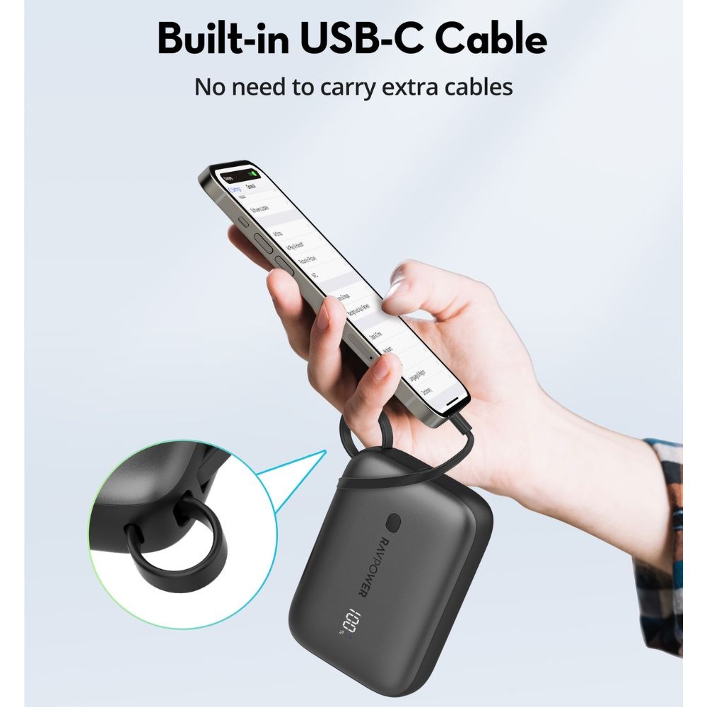 RAVPower RP-PB1224 Pro PD30W 20000mAh 3-Port Power Bank