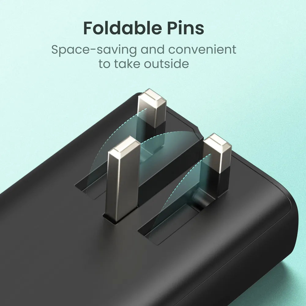 RP-PB243 10000mAh 3-Ports With Power Bank UK Plug