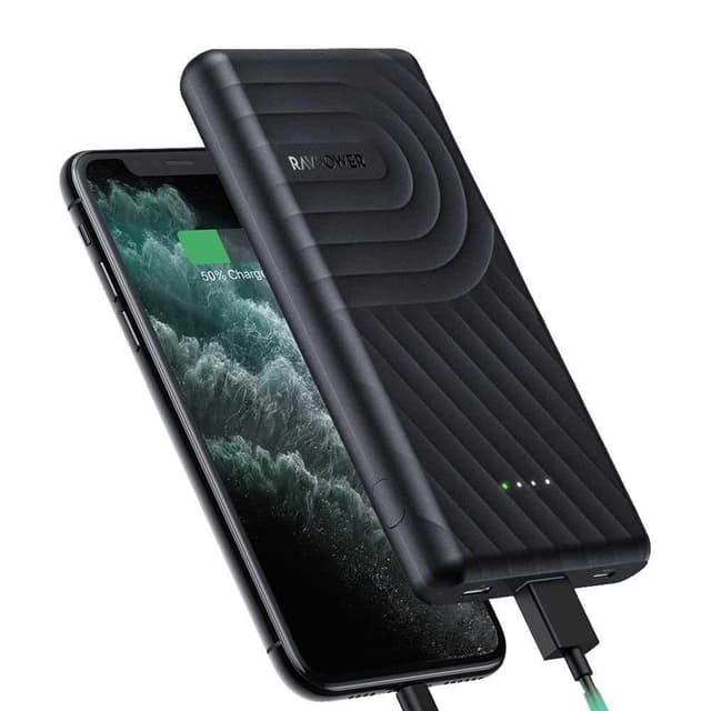 Ravpower 2-Port PD + QC Pioneer Power Bank 10000mAh 18W - Black
