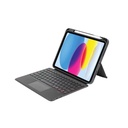 SIA Magnetic Keyboard 6 lines layout for ipad pro 11" 2024 with Pencil holder -black AR/ENG