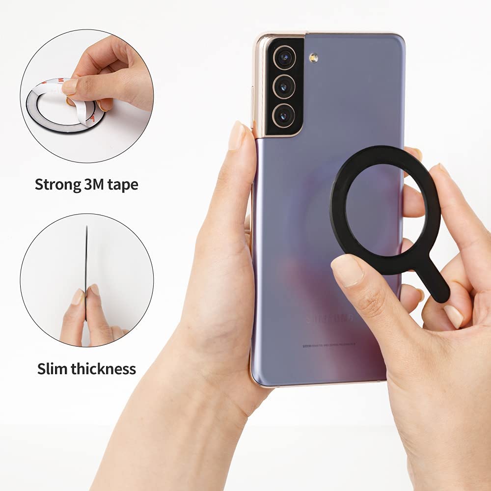 SINIMORU M-PLATE MAGSAFE MAGNETIC BLACK