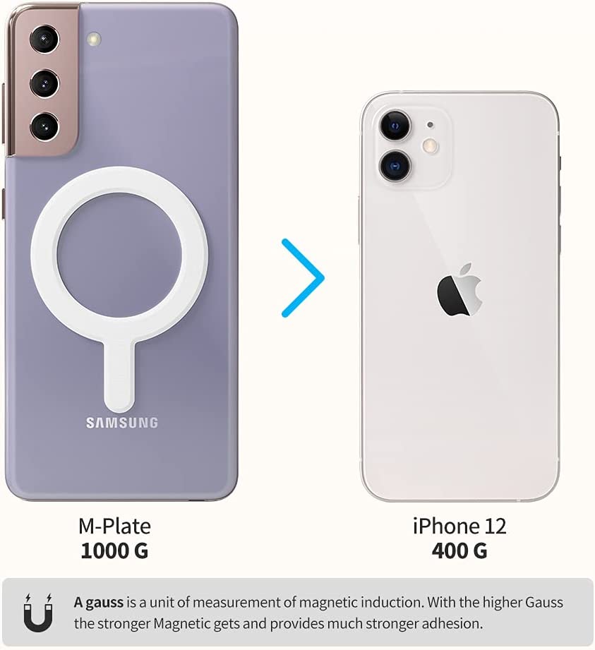 SINIMORU M-PLATE MAGSAFE MAGNETIC BLACK