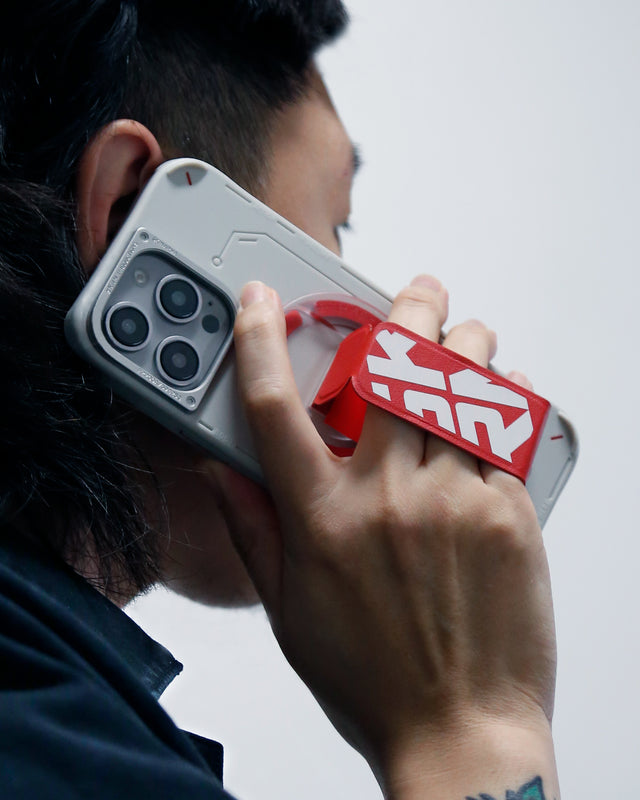 SkinArma Arch XE Phaze Smart Magnetic Grip-Stand - Titanium