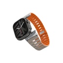 SkinArma Gemini Magnetic Watch Strap for Apple Watch 49/46/45MM - Grey Orange