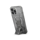 SkinArma Helio MagSafe Case With Grip Stand for iPhone 16 Pro Max - Titanium