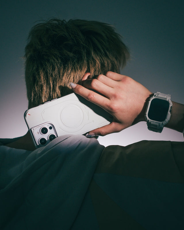 SkinArma Mecha MagSafe Case for iPhone 16 Pro - Black