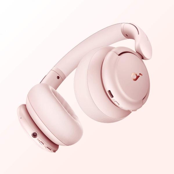 Soundcore by Anker Life Q30 Hybrid Active Noise Cancelling Headphones pink