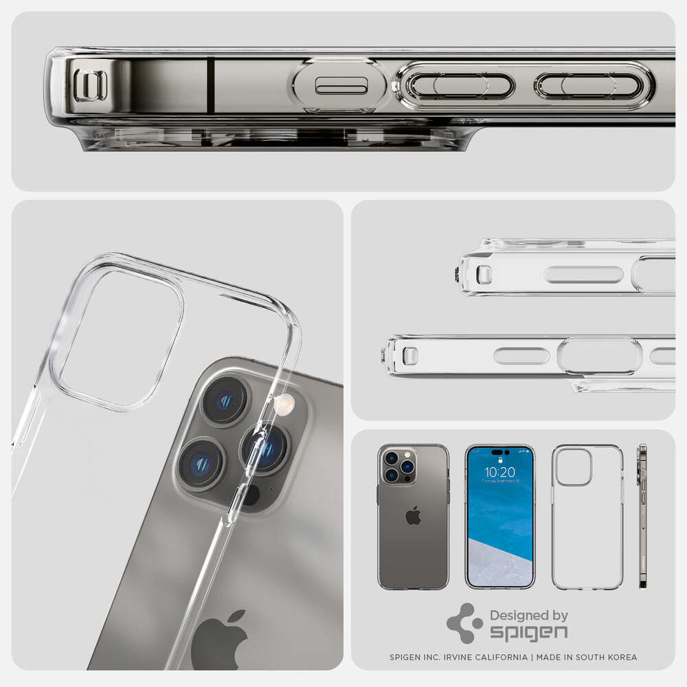 Spigen Crystal Flex Case for iPhone 14 Pro Max - Crystal Clear 