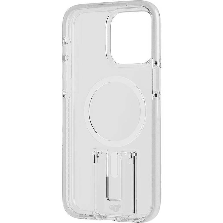 Tech21 Evo Crystal MagSafe Case With Kick Stand for iPhone 15 Pro Max - White