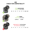 UAG Apple Watch 49/45/44/42 Monarch Strap (Black/Black)