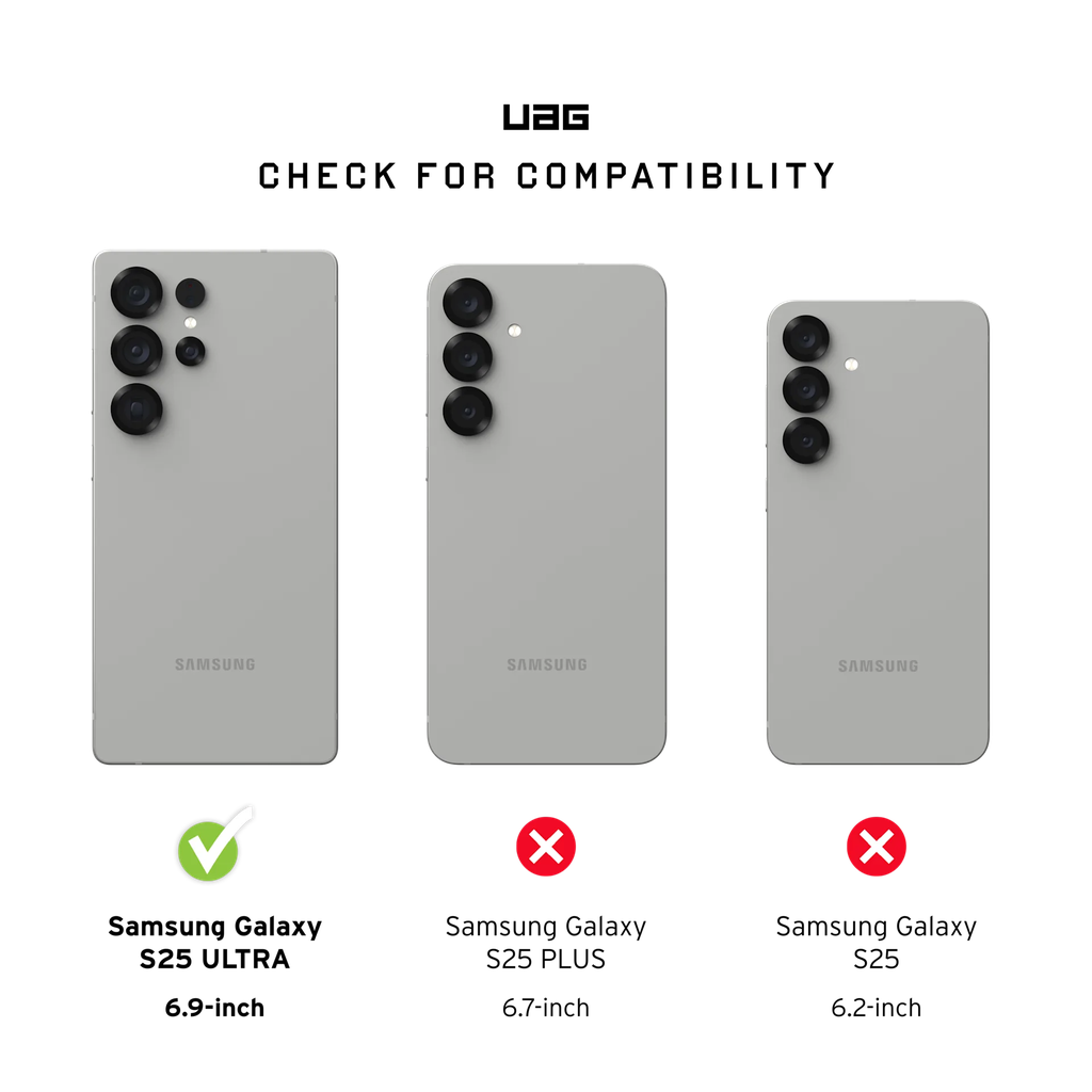 UAG Pathfinder MagSafe Case for Samsung Galaxy S25 Ultra (Heritage Yellow)