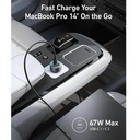 Anker 335 Car Charger 67W -Black