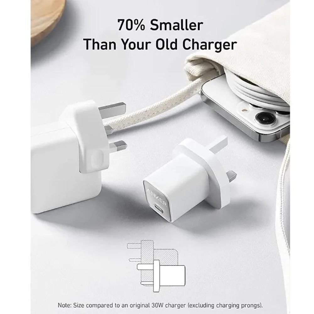 Anker 511 Charger (Nano 3, 30W) -Black