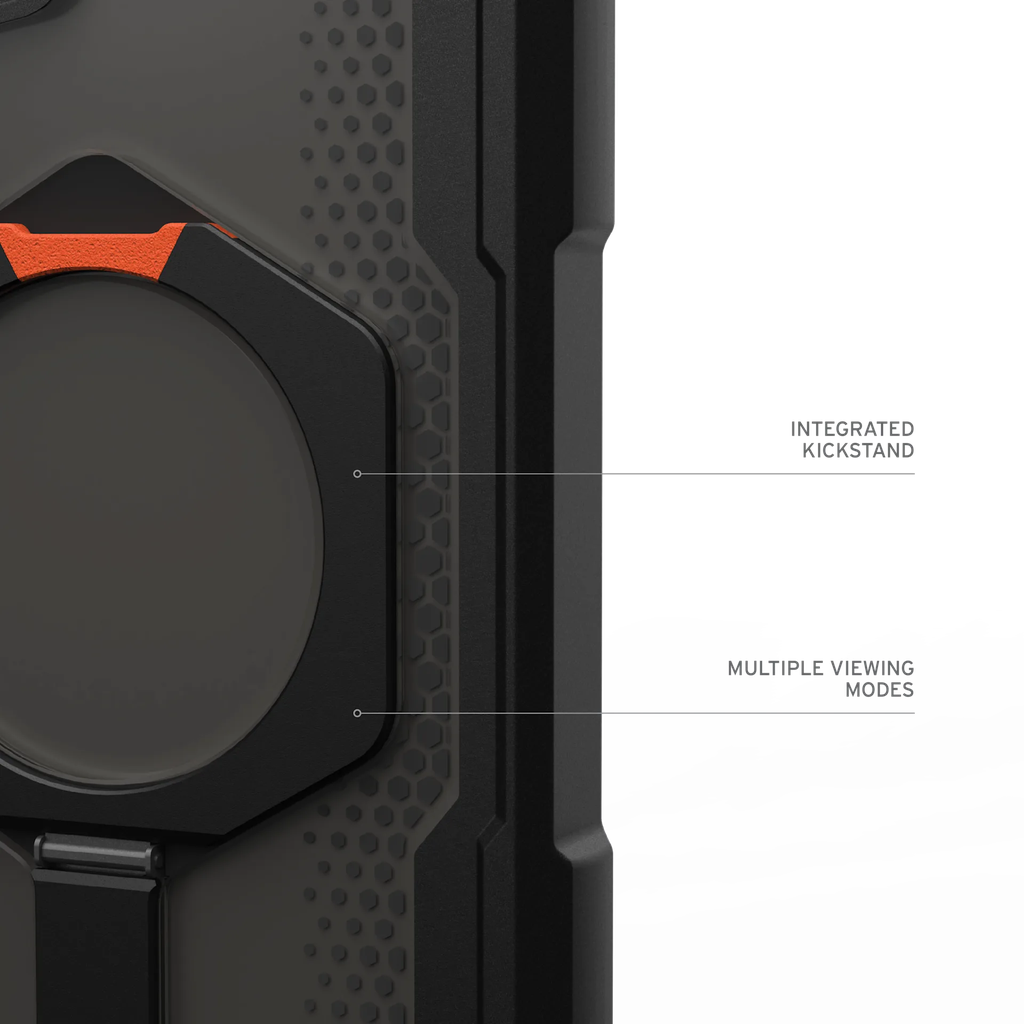 UAG Samsung Galaxy S24 Ultra Plasma XTE Magsafe Case Black/Orange