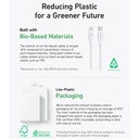 Anker 542 USB-C to Lightning 194644103552(Bio-Based) (0.9m/3ft) -White