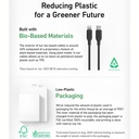 Anker 542 USB-C to Lightning Cable (Bio-Based) (0.9m/3ft) -Black