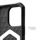 UAG iPhone 16 Pro Magsafe Essential Armor Case black