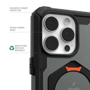 UAG iPhone 16 Pro Magsafe Plasma XTE Case (Black/Orange)