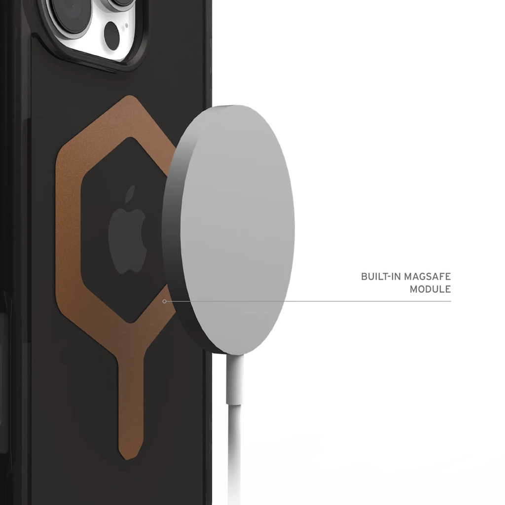 UAG iPhone 16 Pro Magsafe Plyo Case (Black/Bronze)
