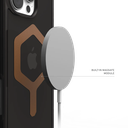 UAG iPhone 16 Pro Magsafe Plyo Case (Black/Bronze)