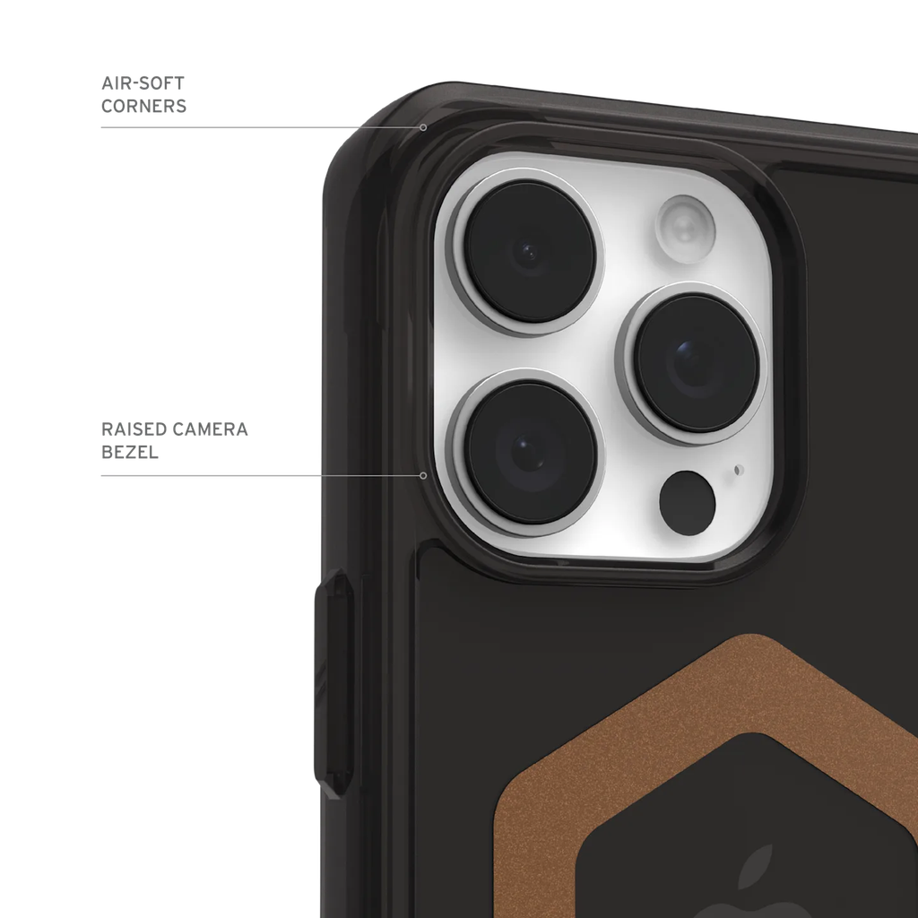 UAG iPhone 16 Pro Magsafe Plyo Case (Black/Bronze)